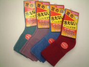 足の冷えない靴下